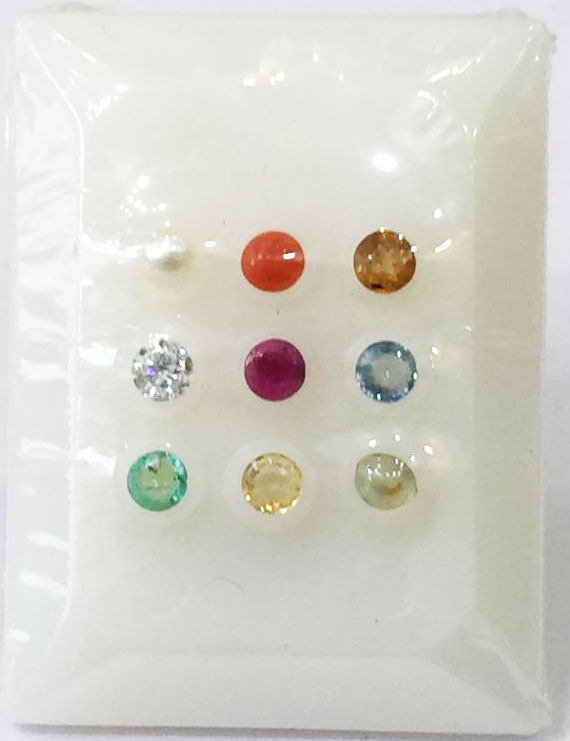 Natural Certified Navratana Stones Premium Quality